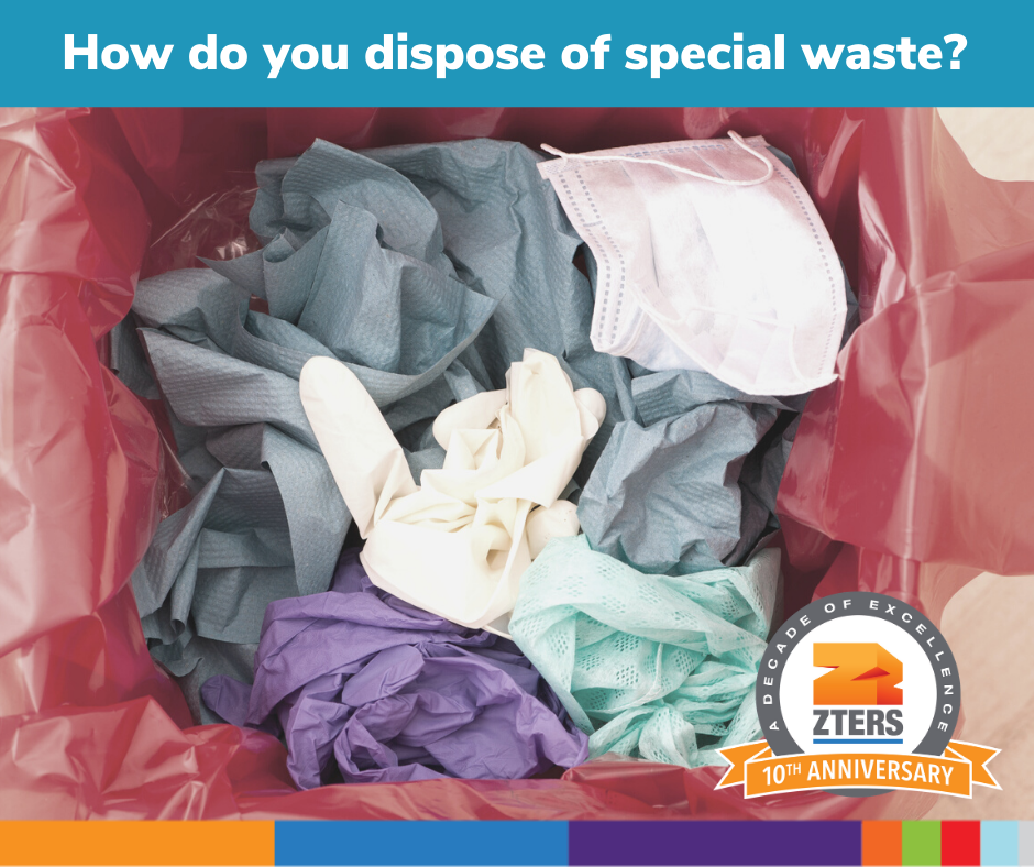 How do you dispose of hazardous waste?
