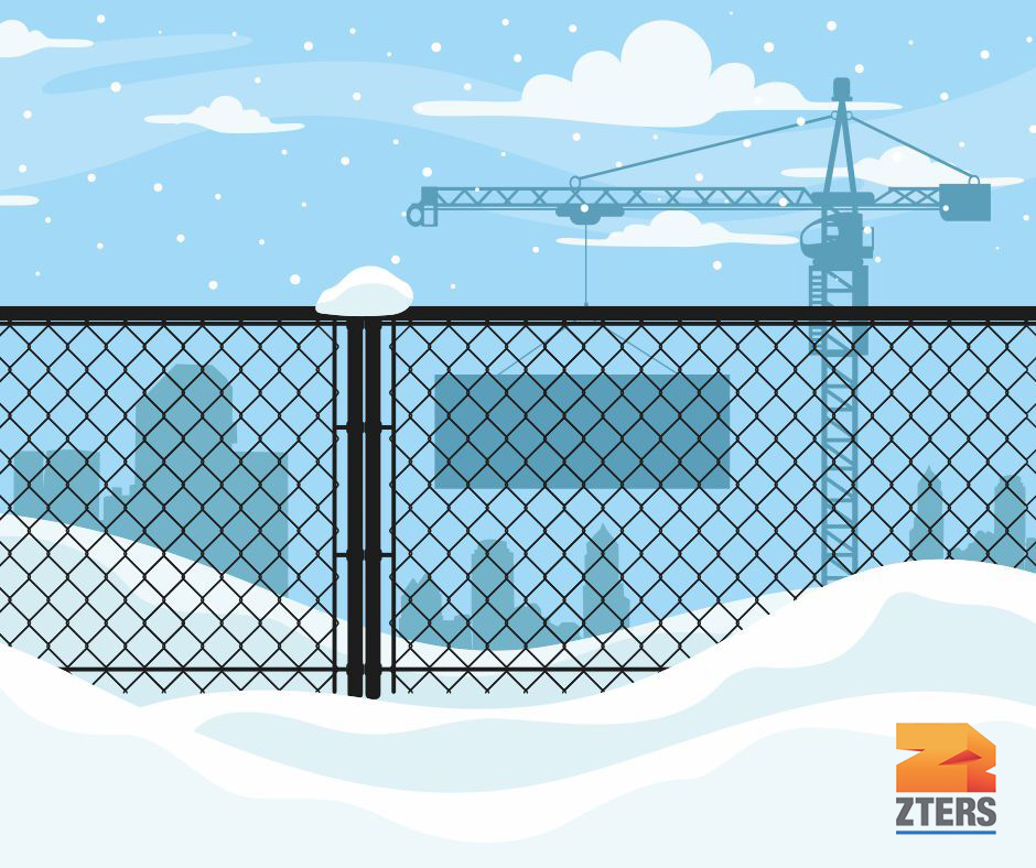 Can You Install a Temporary Fence in Winter?