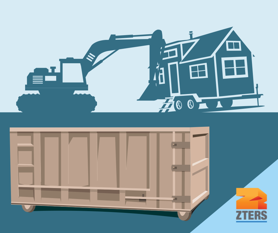 How Many Dumpsters to Demo a Mobile Home?