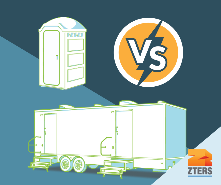 Porta Potty vs. Restroom Trailer