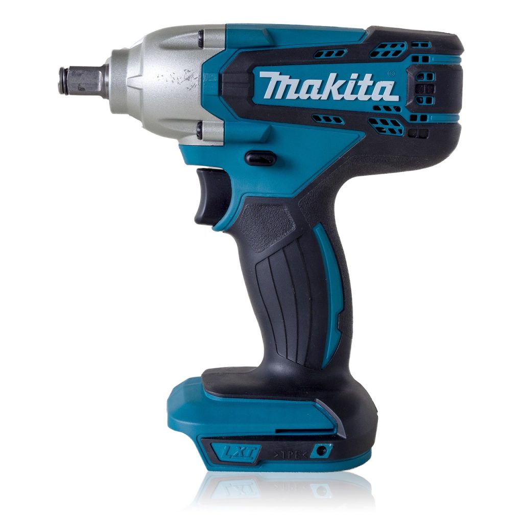 A picture of a Makita impact driver tool.
