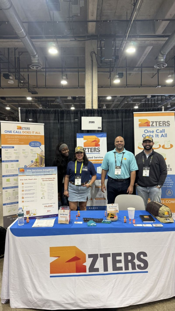 ZTERS employees at an expo presenting their work