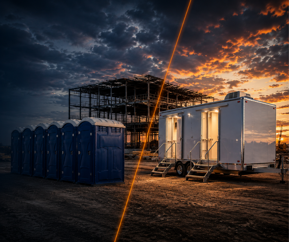 Porta Potty vs. Restroom Trailer: Cost & How to Choose