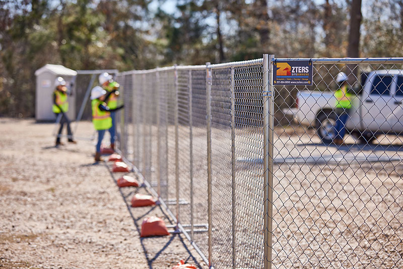 Construction Site Temporary Fencing